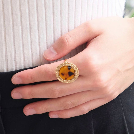 Boémista Store - ANEL REDONDO LEOPARDO - - #tag1# - #tag2#