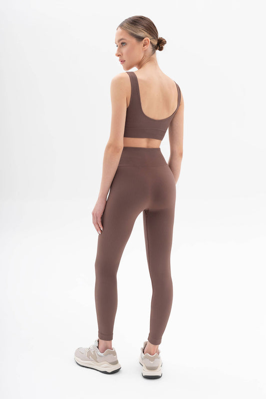 LEGGINGS ACTIVEWEAR CAFÉ / ɴᴇᴡ - Boémista Store
