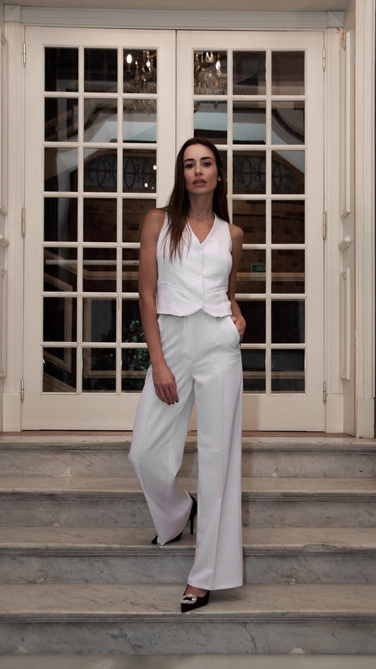 Calças largas com bolsos - Boémista Store