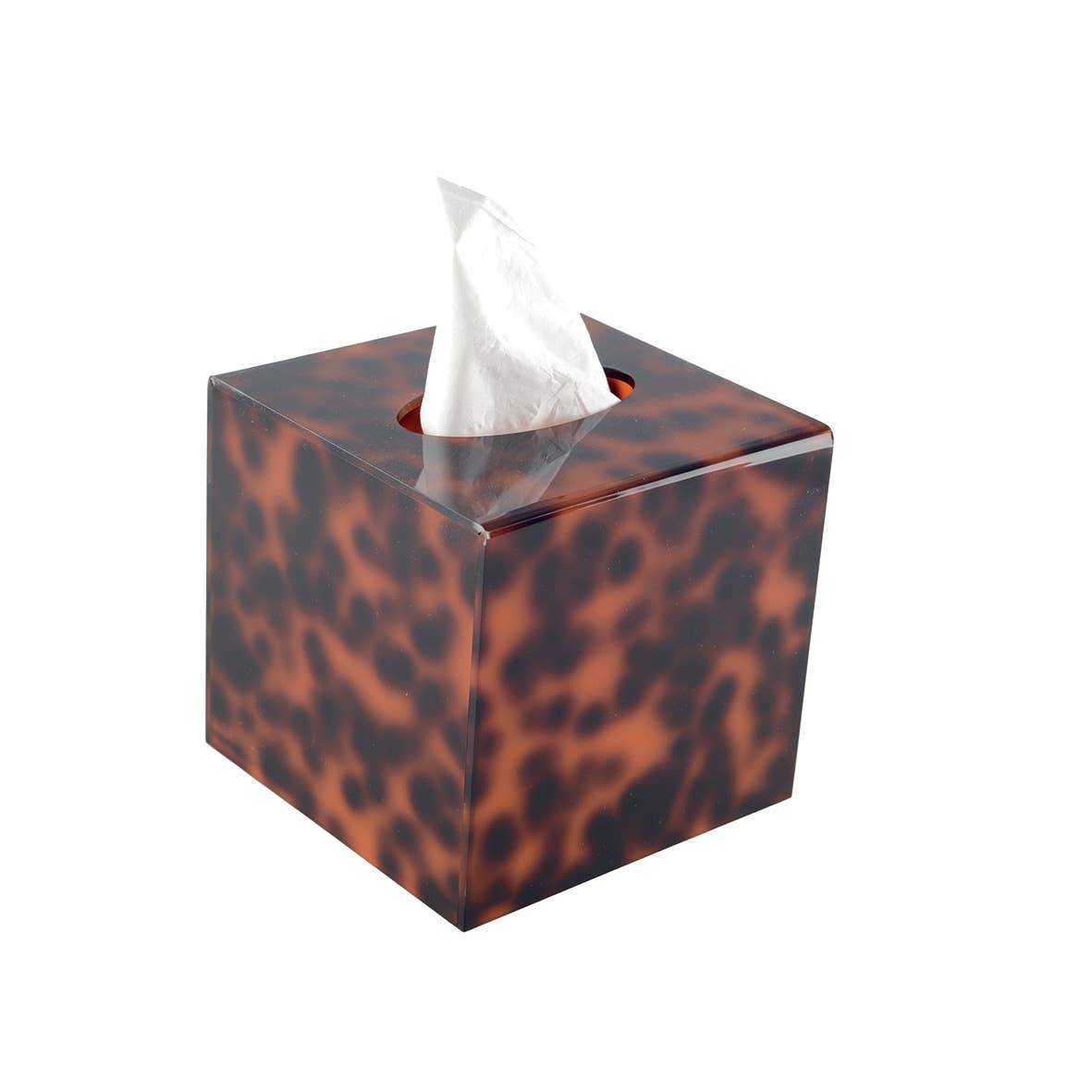 Boémista Store - CAIXA DE TECIDO QUADRADA LEOPARDO 12.6X12.6X12CM -  - #tag1# - #tag2#