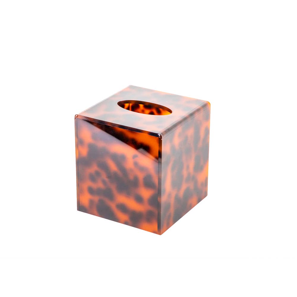 Boémista Store - CAIXA DE TECIDO QUADRADA LEOPARDO 12.6X12.6X12CM -  - #tag1# - #tag2#