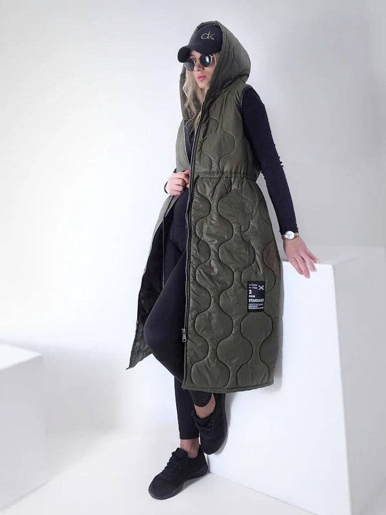 Boémista Store - CASACO ACOLCHOADO COM CAPUZ -  - #tag1# - #tag2#