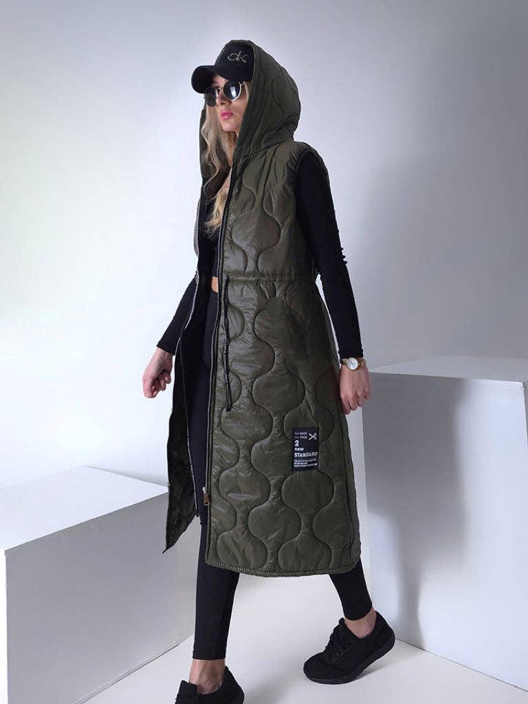 Boémista Store - CASACO ACOLCHOADO COM CAPUZ -  - #tag1# - #tag2#