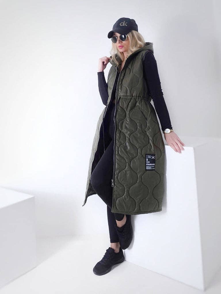 Boémista Store - CASACO ACOLCHOADO COM CAPUZ -  - #tag1# - #tag2#
