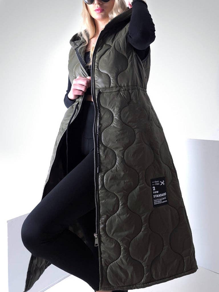 Boémista Store - CASACO ACOLCHOADO COM CAPUZ -  - #tag1# - #tag2#