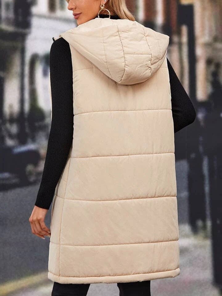 Boémista Store - COLETE MIDI COM CAPUZ -  - #tag1# - #tag2#