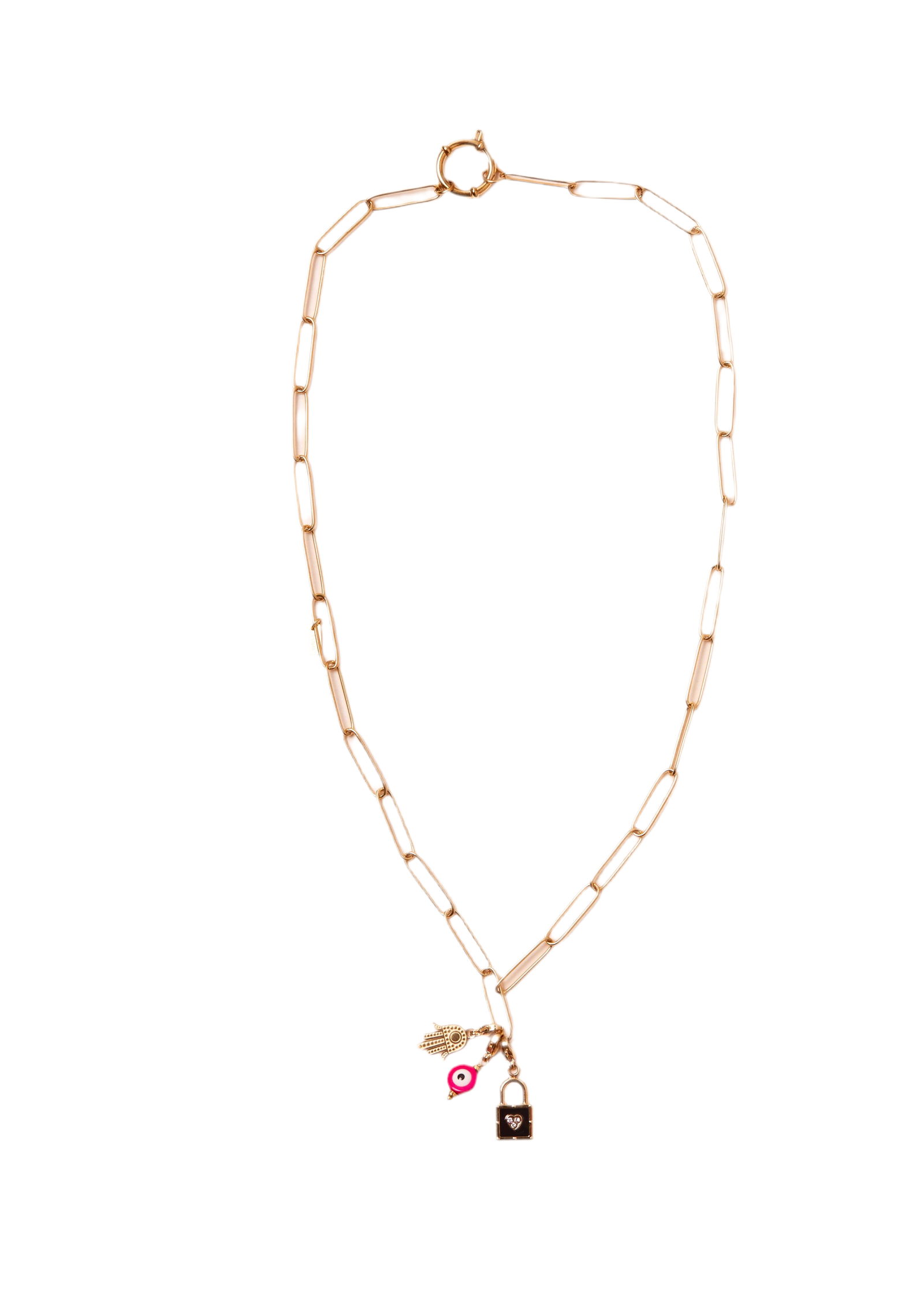 Boémista Store - Colar FANNY em aço inoxidável -  - #tag1# - #tag2#