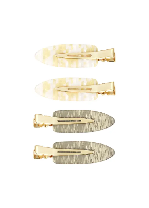Boémista Store - Conjunto de 4 grampos de cabelo -  - #tag1# - #tag2#