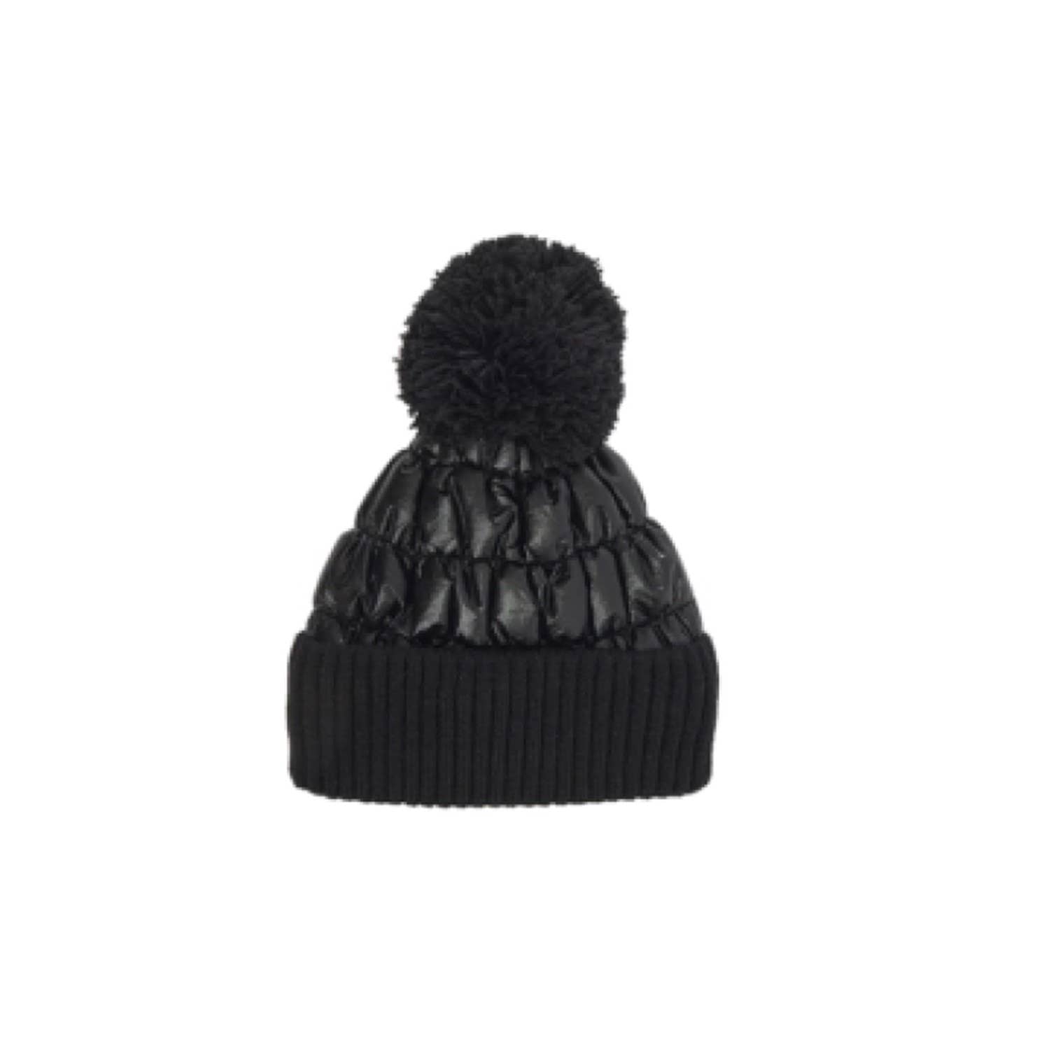 Boémista Store - GORRO ACOLCHOADO DE MALHA E POMPOM -  - #tag1# - #tag2#