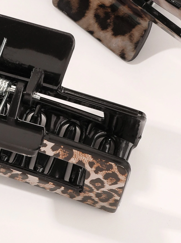 Boémista Store - MOLA DE CABELO LEOPARDO DOURADO -  - #tag1# - #tag2#