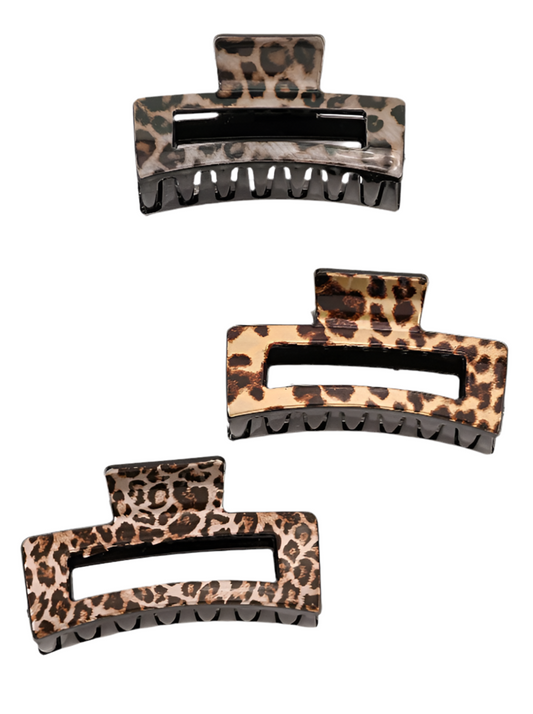 Boémista Store - MOLA DE CABELO LEOPARDO DOURADO -  - #tag1# - #tag2#