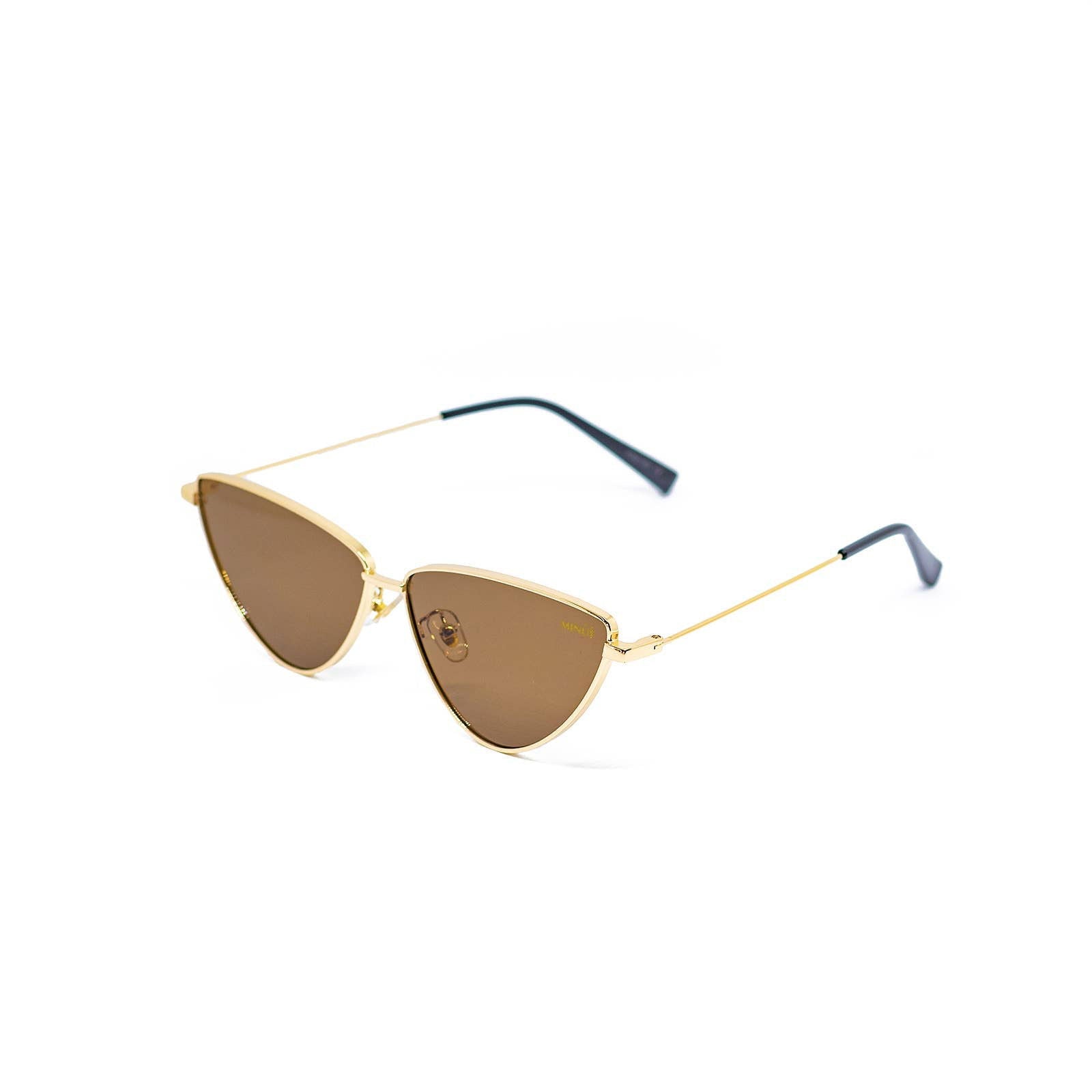 Boémista Store - OIRO : Óculos de Sol Eye Cat Castanho Dourado -  - #tag1# - #tag2#
