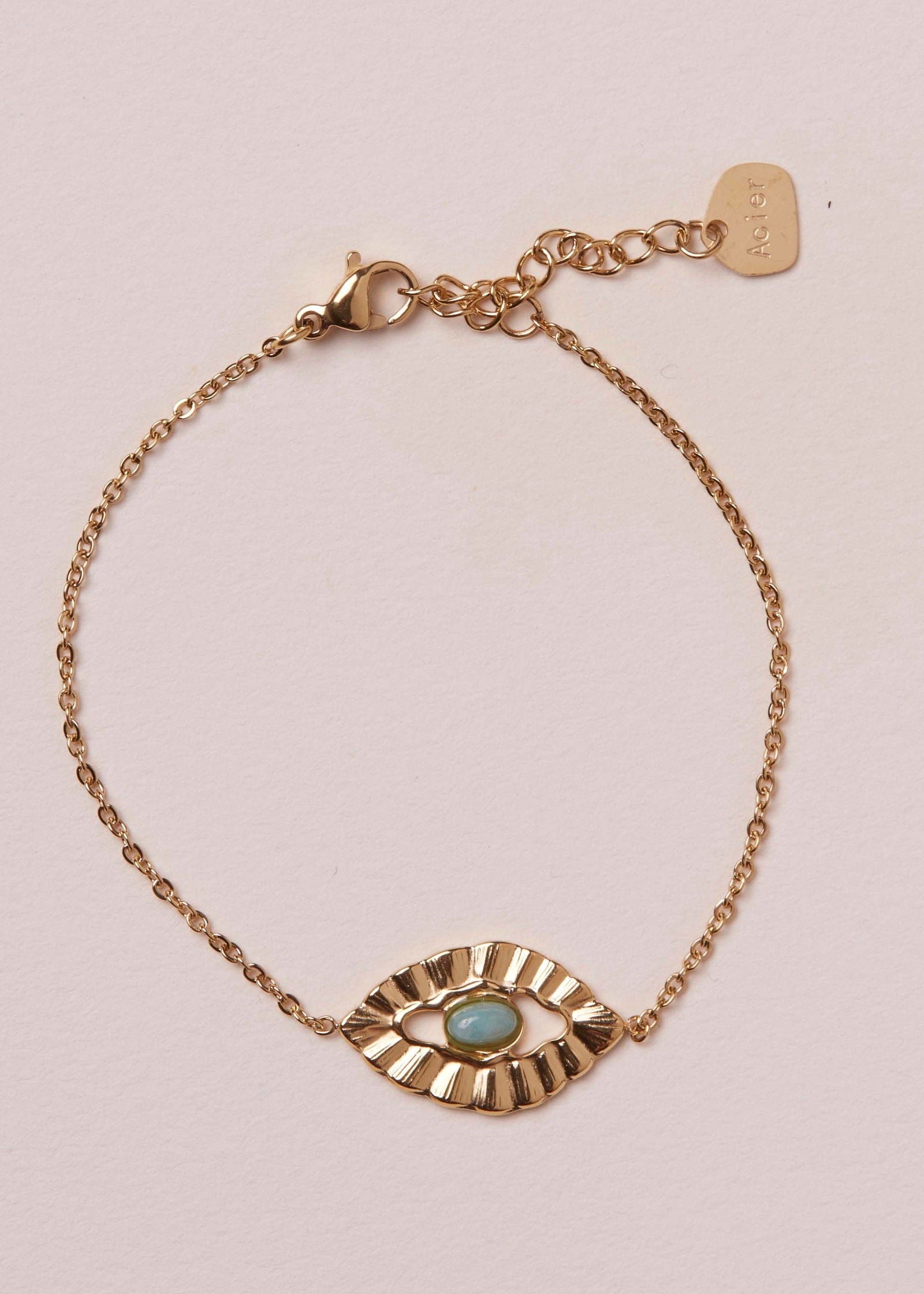Boémista Store - Pulseira OLHO D’ÁGUA -  - #tag1# - #tag2#