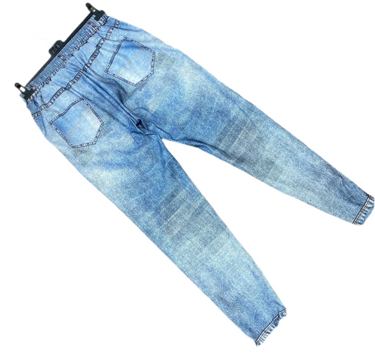 Calças jeans com lantejoulas TU (XS/34-M/38) - Boémista Store