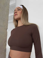 CONJUNTO ACTIVEWEAR CAFÉ XS/S •/ ɴᴇᴡ - Boémista Store